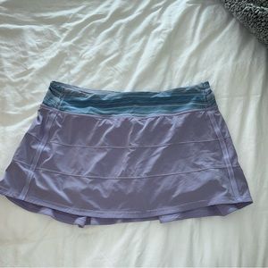 Lululemon Pace Rival Skirt II (Regular)
Lilac / Wave Twist Lilac Caspian Blue